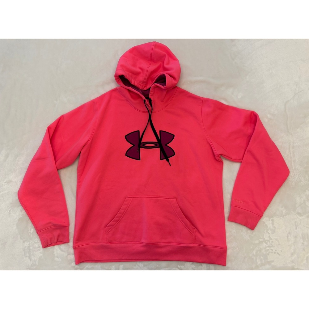 Under Armour Women's Pink Hoodie Sweatshirt